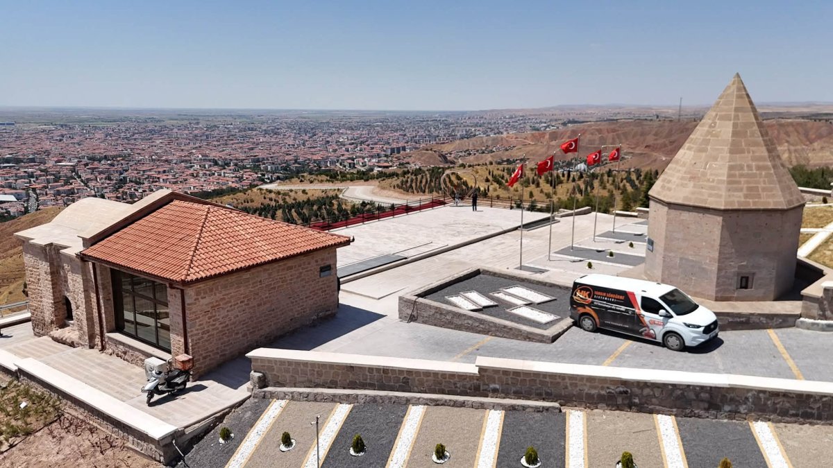 AKSARAY'IN PANORAMİK MANZARALI II. KILIÇARSLAN KASRI SOSYAL TESİSİ MİSAFİRLERİNİ AĞIRLAMAYA BAŞLAD