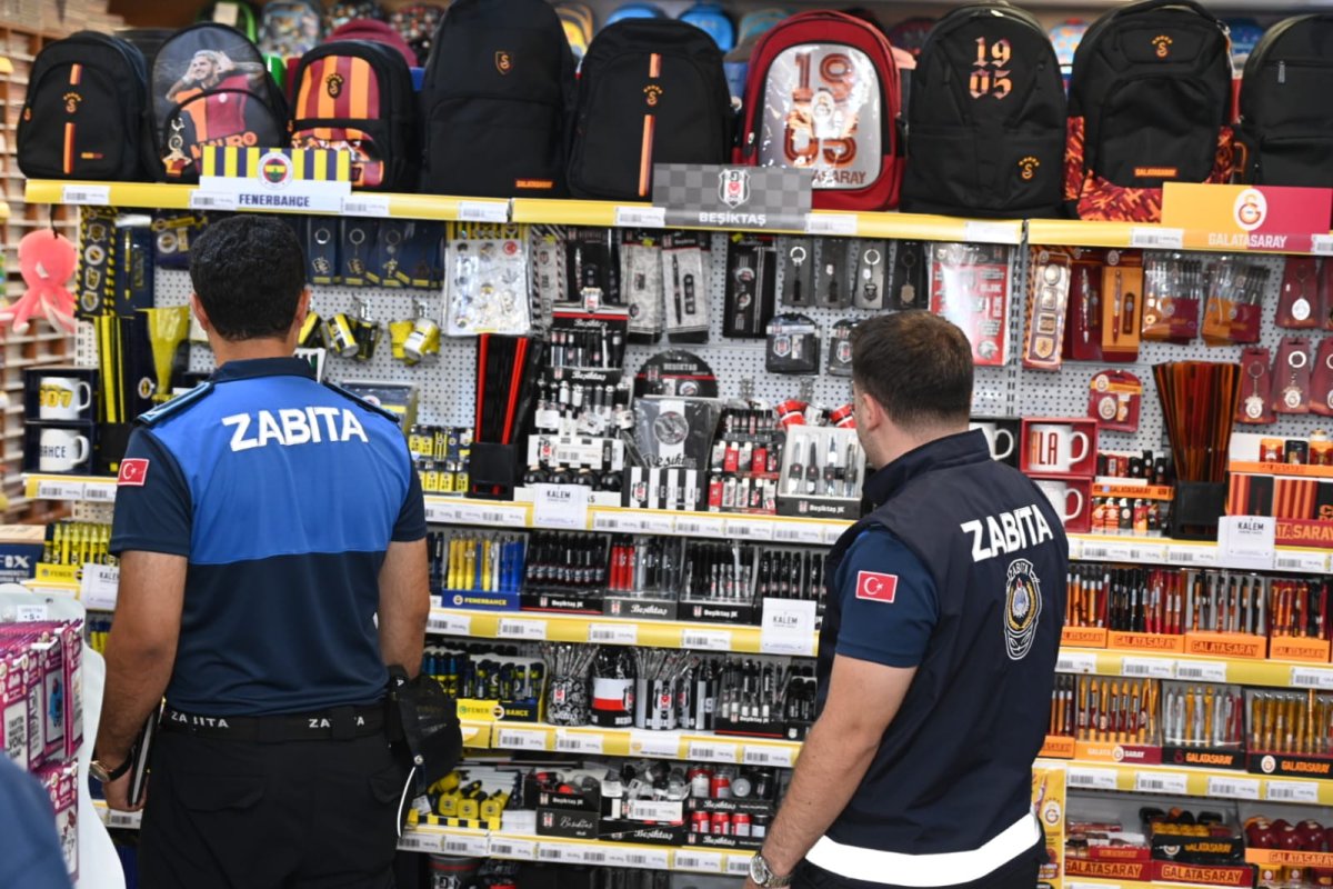 ZABITA EKİPLERİNDEN KIRTASİYE DENETİMİ
