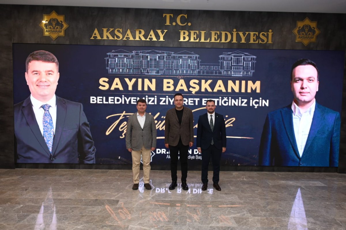 AK PARTİ GENÇLİK KOLLARI GENEL BAŞKANI YUSUF İBİŞ, BAŞKAN DİNÇER’İ ZİYARET ETTİ
